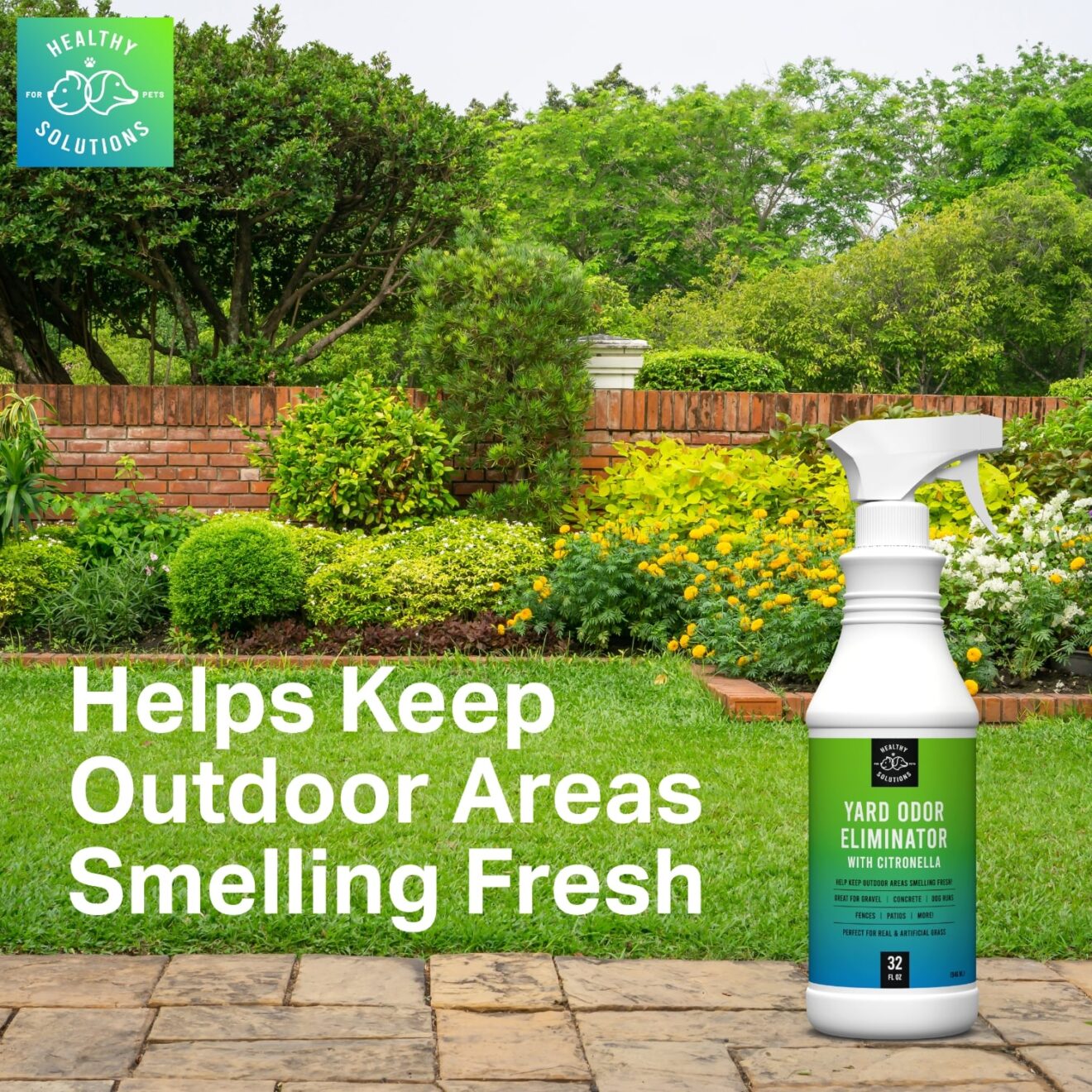 Pet Urine Odor Eliminator with Citronella for Dogs and Cats